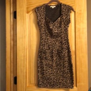 Leopard print dress
